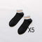 Negro Talla Única 5 Pares