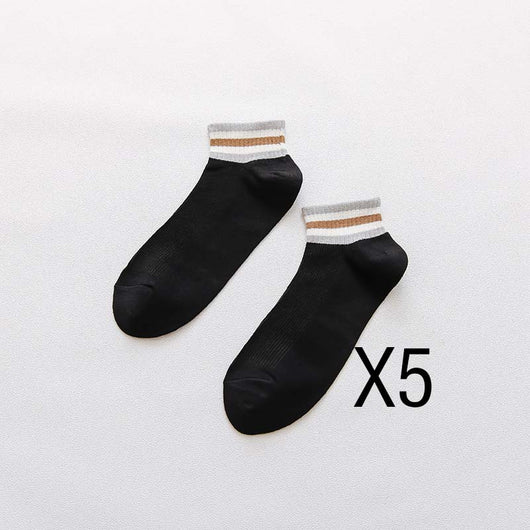 Calcetines Casuales de Algodón Transpirable para Hombre - Image 3