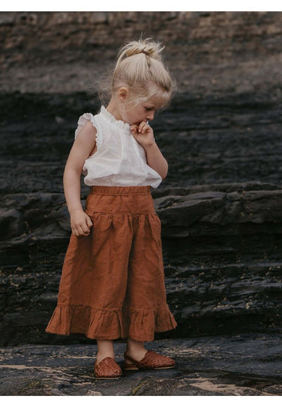 Pantalón Niña Estilo Nórdico Cintura Elástica Colores Puros - Image 11