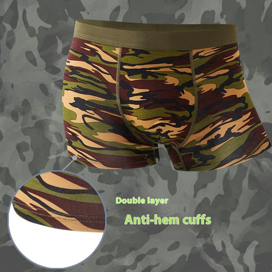 Bóxers de Camuflaje para Hombre de Modal Transpirable