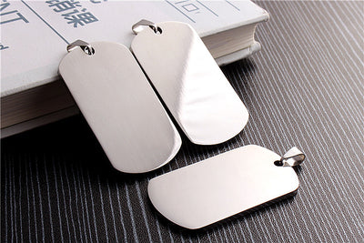 Placa de Identificación para Perro en Acero Inoxidable con Grabado Láser - Image 8