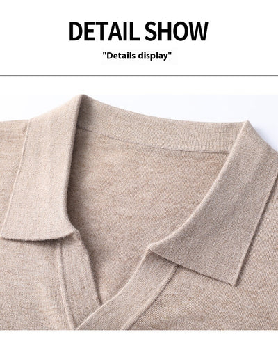 Suéter Cardigan de Manga Larga Ligero para Primavera y Otoño - Image 15