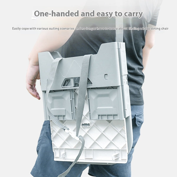 Silla de Comer Portátil Plegable para Niños - Grado Alimentario