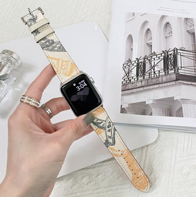 Correa de Reloj de Cuero con Patrón Contrastante - Comodidad Premium - Image 3