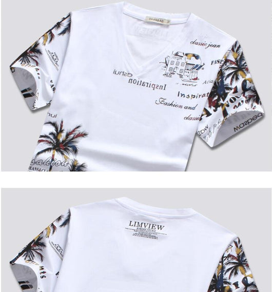 Conjunto Deportivo Casual para Hombre - Playera y Shorts Estampados - Image 4