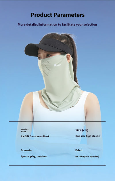Máscara Protectora UV para Mujeres con Cobertura de Cuello y Orejas - Image 30