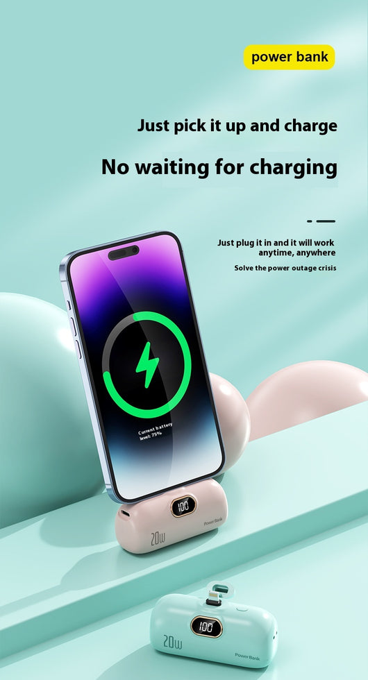 Banco de Energía Portátil Cápsula Compacta - Image 18