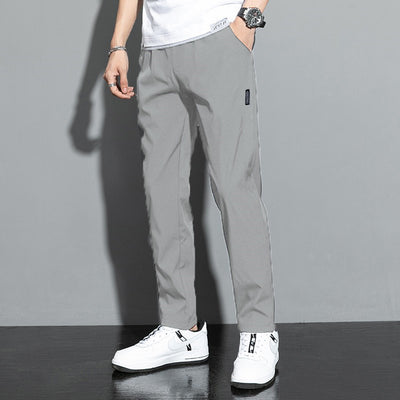 Pantalones Casuales Hombre Seda de Hielo Transpirables Secado Rápido - Image 4