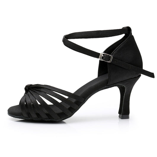 Zapatos de Tacón Alto para Rumba con Suela Flexible - Image 8