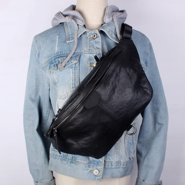 Bolsa de Cuero para Hombre - Bandolera Casual Elegante