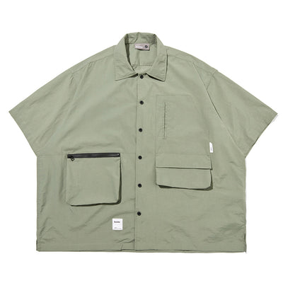 Camisa de Trabajo Impermeable con Múltiples Bolsillos - Estilo Pesca - Image 16