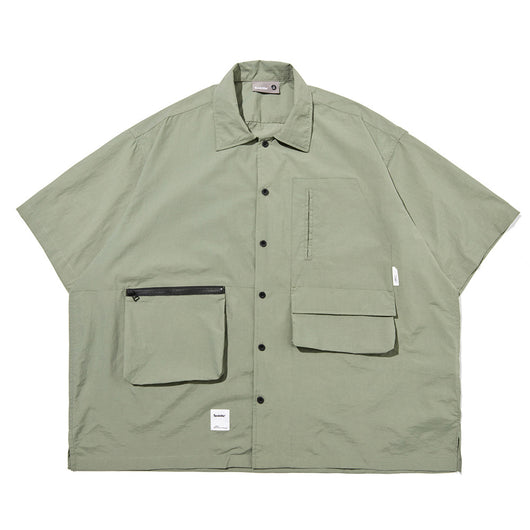 Camisa de Trabajo Impermeable con Múltiples Bolsillos - Estilo Pesca - Image 16