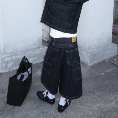 Shorts Anchos Efecto Lavado - Comodidad y Estilo - Image 3