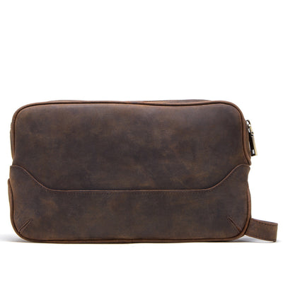 Cartera de Cuero Genuino Vintage para Hombre - Primera Capa - Image 6