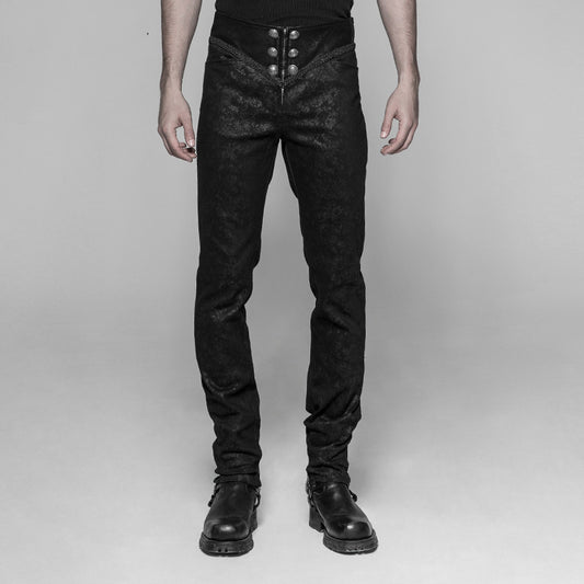Pantalones Góticos Punk Vintage para Hombre