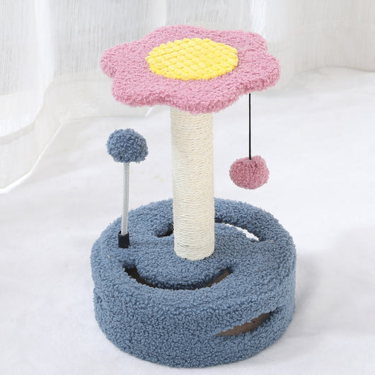 Árbol Rascador Multifuncional para Gatos con Juguete Interactivo - Image 4