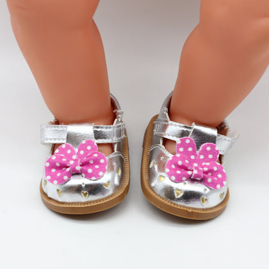Zapatos de Cuero para Muñecas de 18 Pulgadas - Diseño Elegante y Adorable - Image 3