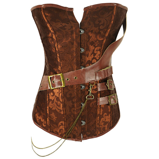 Corsé Steampunk Retro Europeo y Americano - Image 16
