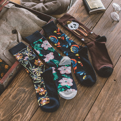 Calcetines Retro Británicos Premium - Caja de Regalo Creativa para Hombre - Image 36