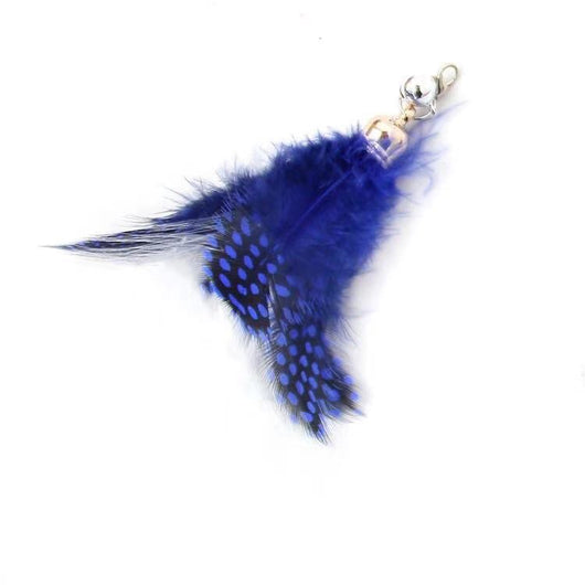Cabeza de Caña Reemplazable con Plumas de Faisán para Juguete Interactivo de Gatos - Image 2