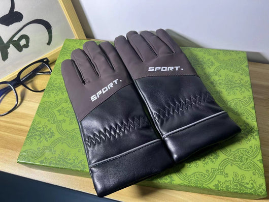 Guantes de Punto Gruesos para Hombre, a Prueba de Viento y Frío - Image 9