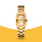 Reloj Elegante para Mujer con Diamantes y Correa de Acero Dorado