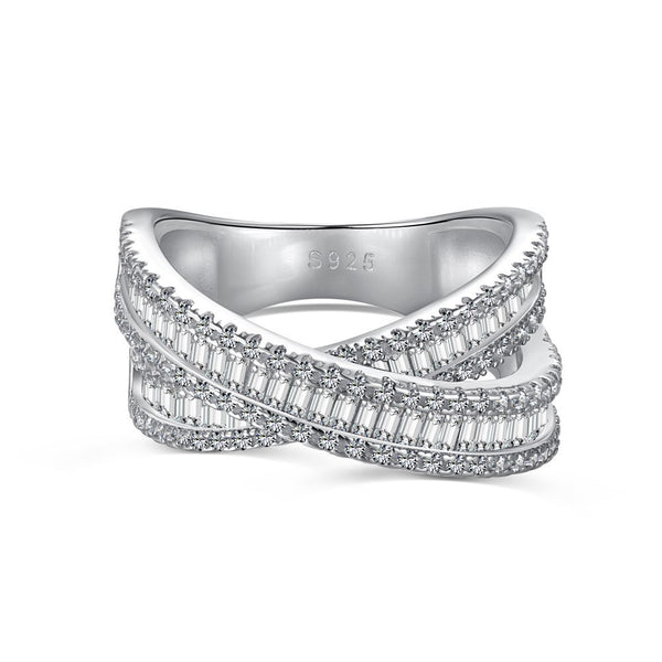 Anillo de Plata Esterlina 925 con Circón para Mujer - Image 3