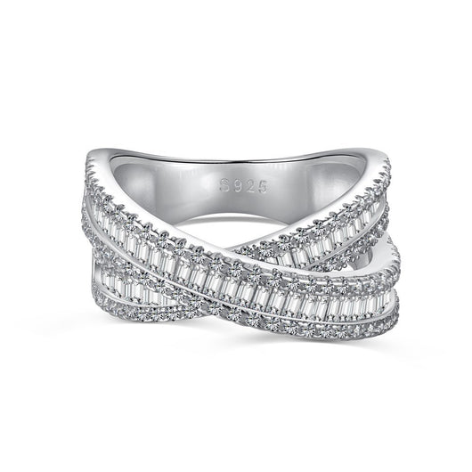 Anillo de Plata Esterlina 925 con Circón para Mujer - Image 3