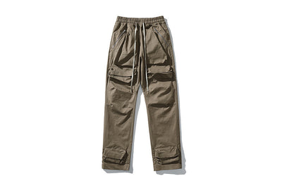 Pantalones Cargo con Cordón en Tobillo y Bolsillos Laterales - Image 17