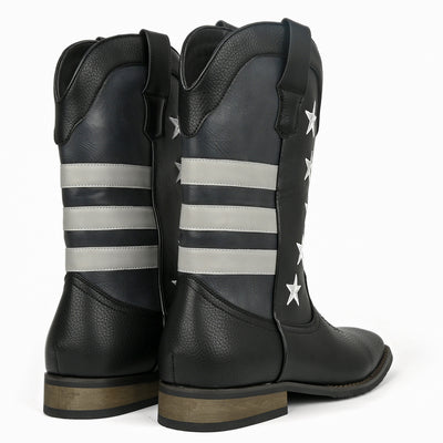 Bota Vaquera Occidental Estrella de Cinco Puntas para Hombre - Image 19