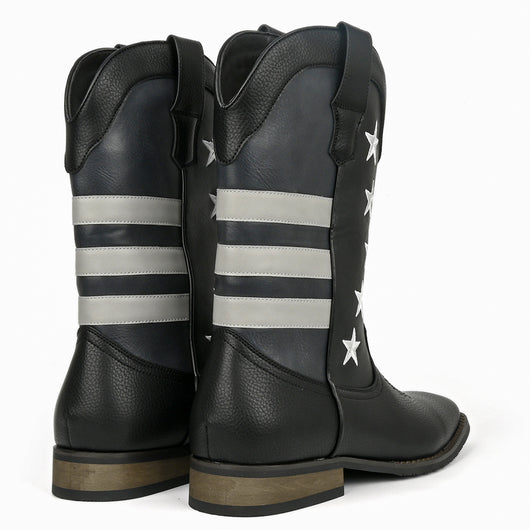 Bota Vaquera Occidental Estrella de Cinco Puntas para Hombre - Image 19