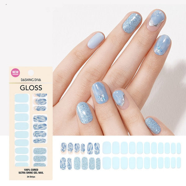 Parches de Uñas Decorativas Estrellas - Diseño Uniforme sin Horneado