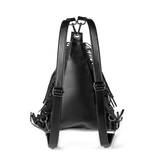 Mochila Elegante con Cartera Integrada y Detalles de Borlas - Image 5