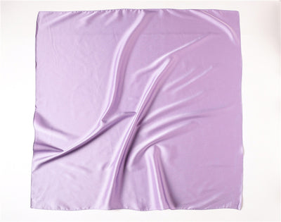 Pañuelo de Seda Liso con Amarre para Cabello - Image 31