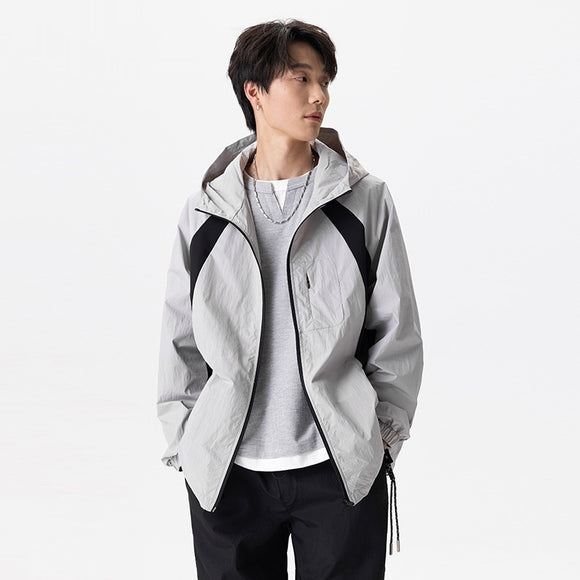 Chaqueta Deportiva con Capucha para Hombre - Estilo Casual