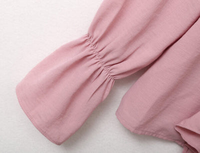 Blusa Hombro Descubierto con Volantes y Tirantes Ajustables - Image 13