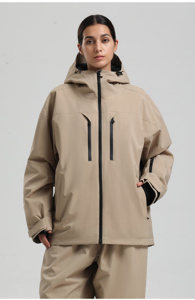 Chaqueta Esquí Hombre Impermeable Transpirable Corte Holgado con Cierre - Image 21