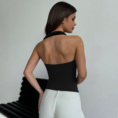Chaleco de Encaje Ajustable para Usar Como Interior o Exterior - Top Versátil para Mujer - Image 2