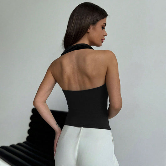 Chaleco de Encaje Ajustable para Usar Como Interior o Exterior - Top Versátil para Mujer - Image 2