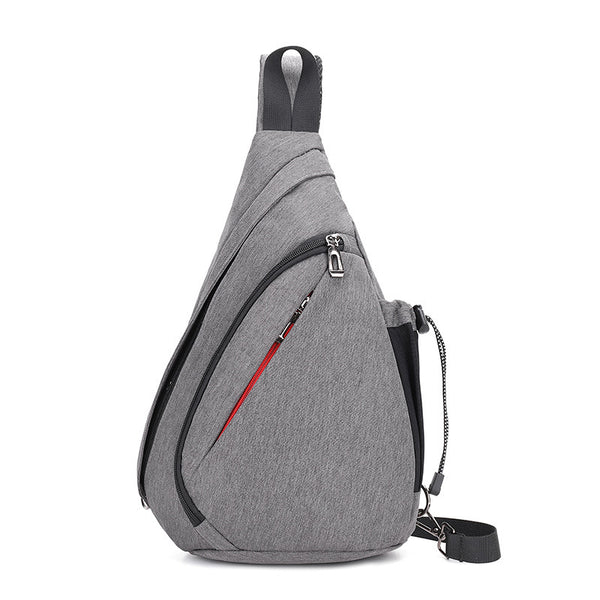 Bolsa Deportiva Cruzada para Hombre - Mochila Mensajera Multifunción con Compartimentos Digitales