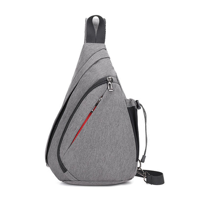Bolsa Deportiva Cruzada para Hombre - Mochila Mensajera Multifunción con Compartimentos Digitales