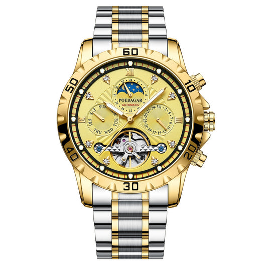 Reloj Mecánico Deportivo Impermeable Multifuncional para Hombre - Image 4