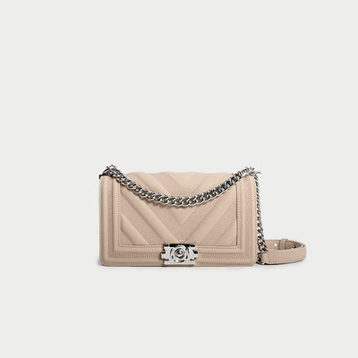 Bolsa Cuadrada de Cuero con Asa al Hombro - Crossbody Elegante - Image 4
