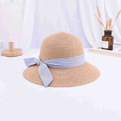 Sombrero de Paja Ligero para Playa y Viajes de Verano - Image 5