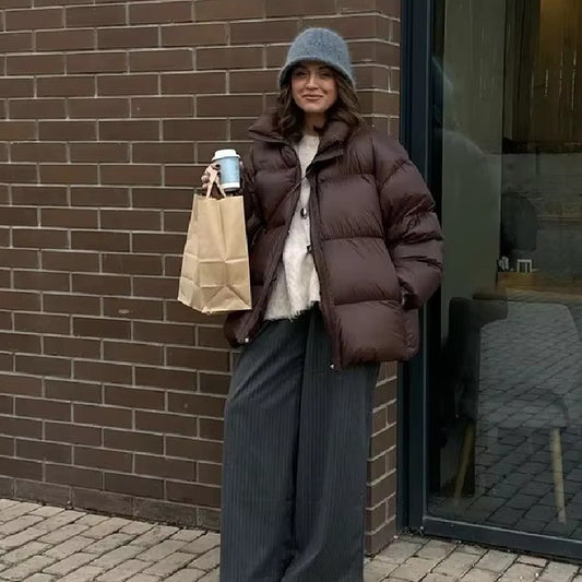 Chaqueta de Algodón Suave y Holgada - Estilo Casual Cómodo