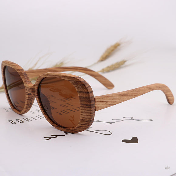 Gafas de Ciclismo Bambú para Hombre y Mujer - Estilo Outdoor