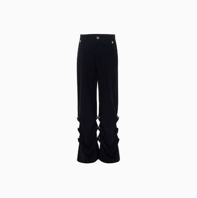 Pantalones Casuales Plisados de Ante Original Design para Hombre - Image 6
