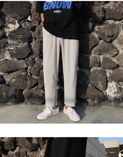 Pantalones Sueltos con Pliegues - Comodidad y Estilo Moderno - Image 18