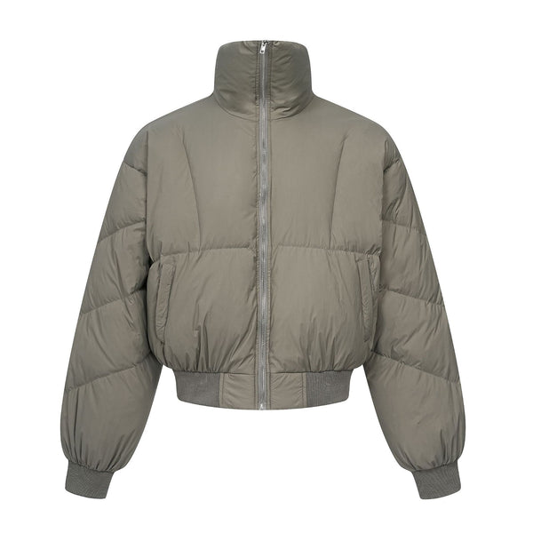 Chaqueta Térmica Casual de Cuello Alto - Algodón Cómodo para Hombre y Mujer