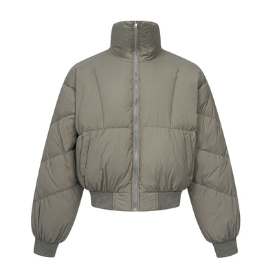 Chaqueta Térmica Casual de Cuello Alto - Algodón Cómodo para Hombre y Mujer